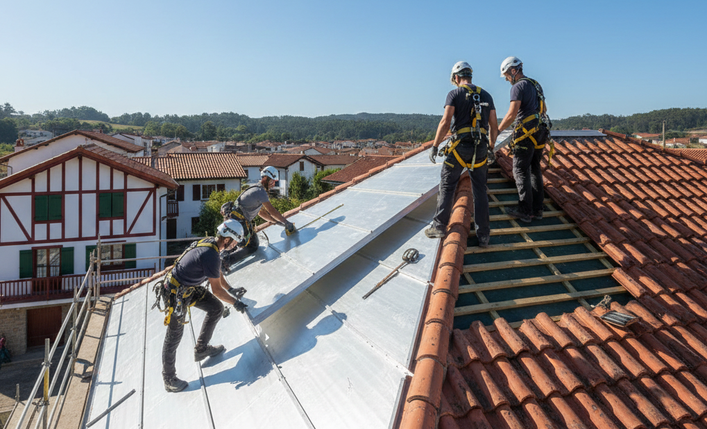 Rénovation de Toiture à Bayonne