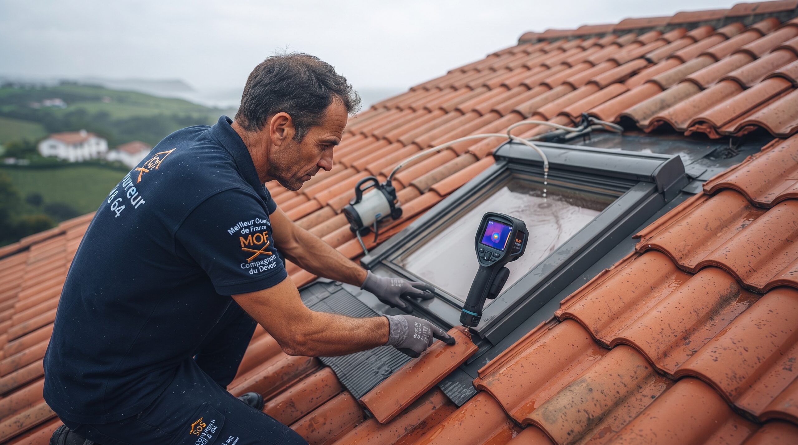 Dépannage Toiture Urgence 24/7 2 diagnostic recherche fuite toiture camera thermique landes pays basque scaled